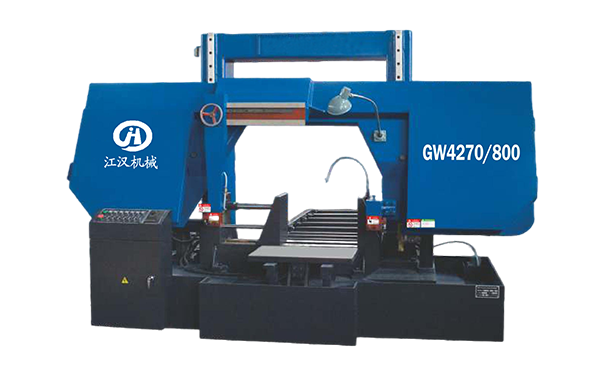 越西GW4270/800双柱龙门卧式带锯床